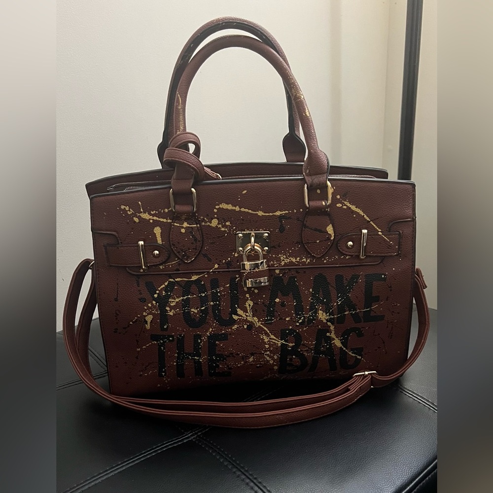 CUSTOM BROWN BAG - Picture 2 of 6
